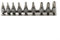 9-teiliges 5-Kant-Stern-Schraubendreher-Bit-Satz, 1/4-Zoll-Antrieb, Pentalobe TS10-TS50, Vanadium-Stahl verchromt