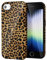 Svanove Cheetah Print Phone Case for iPhone SE 2nd 3rd Generation Case Girly, Cute Leopard Case for Women, Luxury Trendy Retro Animal Print Design, Aesthetic Pattern Hard Shell Cover, Brown Fall