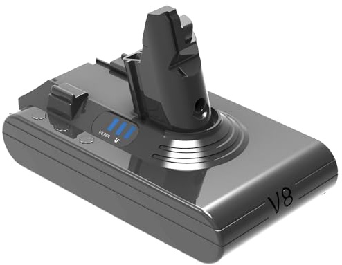 Energup V8 Akku 4500mAh Ersatzakku für Dyson Akku V8 Absolute Animal Fluffy Motorhead Kompatibel mit Dyson SV10 Staubsauger