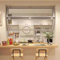 Finestra Pieghevole Food Truck, Finestra Incasso Stand, Telaio Alluminio, Vetro Scorrevole, Finestra Doppia Su Misura Per Bar/fioraio(White,WxH 28x44in/71.1x111.7cm)