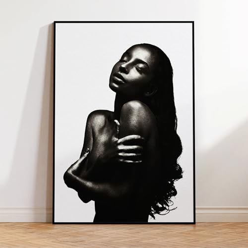 YONGKUIQMK Moderne Trendy Retro Sade Musik Schwarz Und Weiß Musiker Drucke Leinwand Malerei Poster Bild for Bar Wohnzimmer Wohnkultur(30x40cm No Frame)