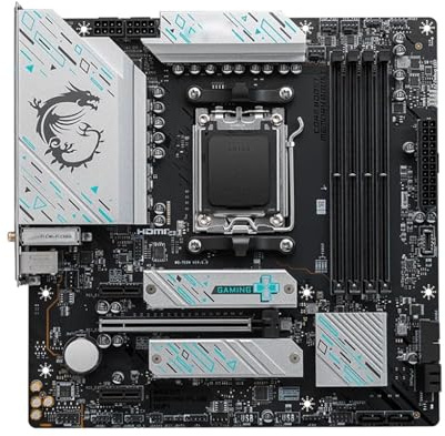 Carte Mere pc Fit for MSI B650M Gaming Plus WiFi Carte mère Socket AM5AMD B650 Cartes mères prennent en Charge Ryzen 9 7900X 8700G 7500 8500 7950 CPU DDR5 256GB