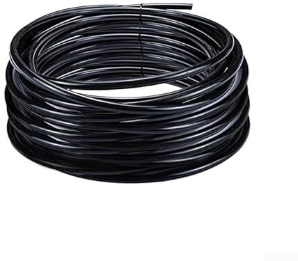 Drip Irrigation Hose 4-6mm Blank Distributor Tubing For Soaker Line for Garden Greenhouse Agricultural Watering System PVC Length Plant Feeder Pipe(60m)