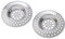 2 x Filtres - Tamis en Acier Inoxydable pour Evier Lavabo Baignoire