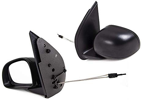 TVP Trade Vehicle Parts.co.uk Compatible With Door Wing Mirror Manual Black N/S Left Panda 2012- Onward