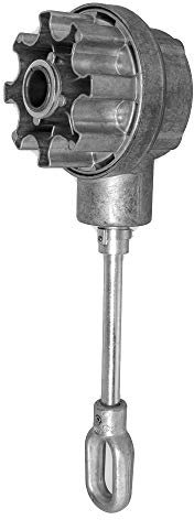DIWARO.® | Kegelradgetriebe für Markisen | 4,4:1 | verlängerte Öse | für 78mm Nutrohr | Markisengetriebe