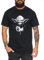 Yoda - T-Shirt pour Homme DJ Yoda Jedi Ritter The Empire Turntables Music Rave House Trance Techno Geek, Farbe2:Noir, Größe2:X-Large