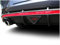 Set di 2 pellicole di taglio per fanale posteriore fendinebbia con apertura a forma di logo, autoadesive, colore nero (K081 Fastback)