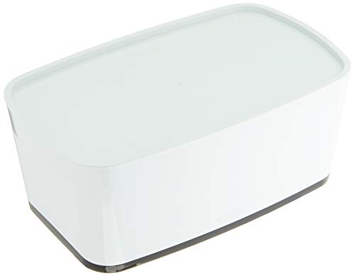 Leitz MyBox WOW Klein mit Deckel, Aufbewahrungsbox, schwarz, 52294095