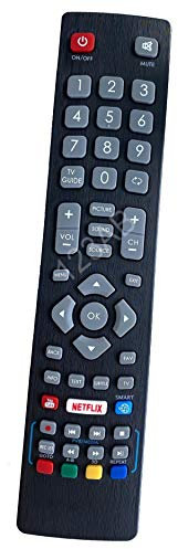 BELIFE® Ersatz Fernbedienung passend für Blaupunkt Smart TV 40/138M-GB-11B4-FEGBQUX-EU | 40/138M-GB-11B4-FEGPX-UK