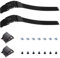 WINOMO Rollschuhgurt Universal Verstellbare Skateschuhe Schnalle Rollerersatz Inline-Rollschuhschuhe Energieband mit Schrauben Muttern + Schnalle 2 Satz 1