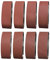 Sruhrak Nastri Abrasivi 100x915mm -1 Ciascuno di Grane 40/60/80 & 2 Ciascuno di Grane 120/180/240/320/400 Carta Abrasiva per Levigatrice a Nastro, per Levigare e Rimuovere Metallo/Legno (13 Pezzi)