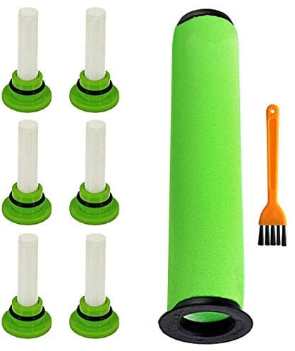 6pcs Scented Cartridge Freshener-Tabs + Filter For GTECH AirRam MK2 K9 Vacuum Cleaner