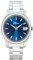 s.Oliver Armbanduhr Herren Quarzuhr Analog, mit Edelstahl Armband, Blau, 5 bar Wasserdicht, Kommt in Uhren Geschenk Box, 2033527