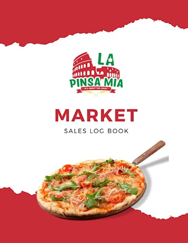 La Pinsa Mia: Market Sales Log Book
