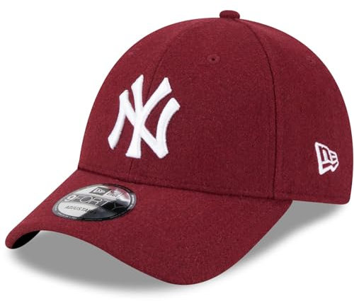 New Era 9Forty Adjustable Cap - Melton New York Yankees rot
