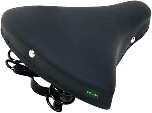 CUCUBA Sattel Montegrappa Comfort mit stoßdämpfenden Federn für Cruiser Graziella – Vintage – Holland City Bike Herren/Damen