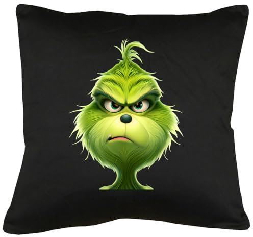 TShirt-People Grumpy Grinch Kissen mit Füllung 40x40cm