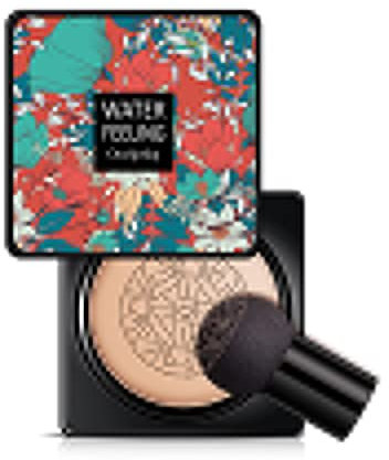 Air Cushion Foundation, Pilzkopf Luftkissen Liquid Foundation,CC Creme Flüssige Foundation Make up Grundierung,Gleichmäßiger Hautton für Alle Hauttypen