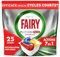 Fairy Platinum Plus All In One Tablettes Lave-Vaisselle Technologie Anti-Terne Citron, 25X