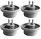 Exceptional Durability 165314 Dishwasher Lower Rack Wheel Replacement for Bosch, Pack of 4