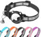 AgoumLux Airtag Katzenhalsband AirTag Halsband Katze Reflektierend mit Sicherheitsverschluss Glocke Katzenhalsbänder mit Airtag Hülle Verstellbar für Katzen, Schwarz, S(23-33 cm)