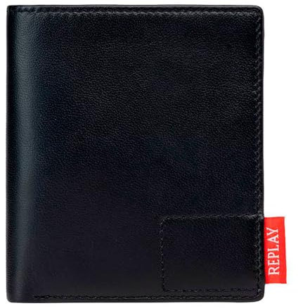 REPLAY Herren FM5343 Reisezubehör-Brieftasche, 0098 Black