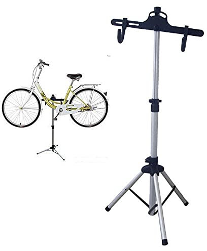 Bicycle Stand Steel Bicycle Repair Stand Bench Mount,Bicycle Workstand Height Adjustable Bike Repair Stand for Mountain and Road Bike Indoor Outdoor Nook Garage Storage
