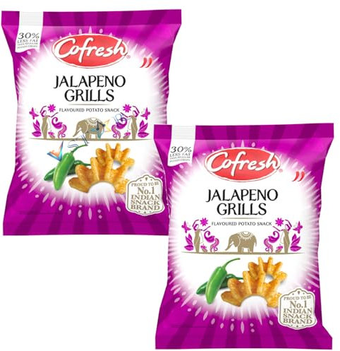 Cofrresh Jalapeno Grills Flavoured Potato Snack 50g (2)