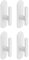 4 Pieces Blind Cord Winder Self Adhesive Blind Cord Hooks Curtain Blind String Holder Wrap Cleats Baby Proofing