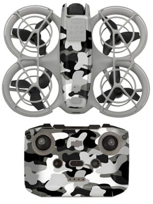 DJYILUF Schutzfolie Aufkleber Kit für DJI Neo, DIY wasserdichte Aufkleber Skins Wrap Aufkleber Protector für DJI Mavic Neo Drone und Fernbedienung (H)