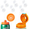 COCGVEL 6pcs Replacement Valves Compatible with Gatorade Water Bottle Silicone Valve Replacement Accessories Compatible with Gatorade GX 30oz and Squeeze Bottle 32oz No Leak BPA-Free
