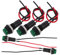 CIYODO Momentary Push Button Switch Durchmesser Vorverdrahteter Selbstverriegelnder Schalter Für Automobil Und Boot DC 12 24V Runde Form