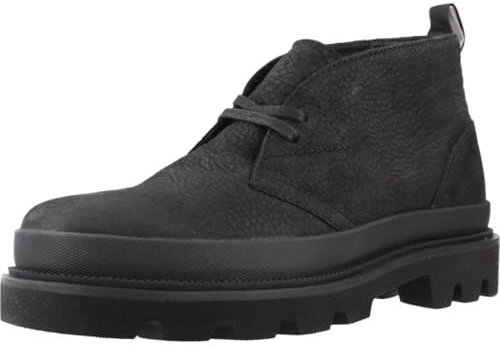 Clarks Herren - Boots Badell DB in schwarz Rauleder