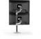Ergotron – LX Vertical Stacking Dual Monitor Arm, VESA Desk Mount – for 2 Monitors Up to 40 Inches, 3.2-10kg Each – Tall Pole, Polished Aluminum (45-549-026)