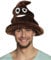 shoperama Lustiger Emoji Emoticon Scheisshaufen Hut Scherzartikel Kothaufen Mütze Haufen