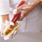 Deli Supplies 500 x Polythene Gloves Disposable Food Safe Plastic Glove in handy Dispenser: Size - Medium.