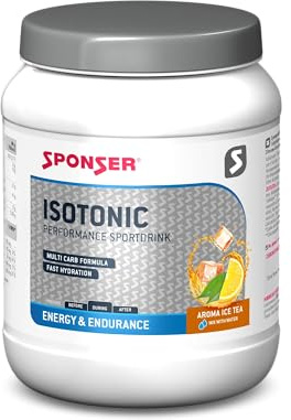 SPONSER Isotonic 1000 g Dose Ice Tea 12 Liter isotonisches Sportgetränk