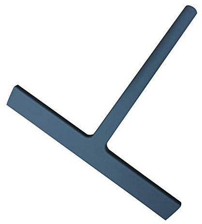 Gmcbeauty Limpiacristales de Silicona limpiacristales raspador de Ventana de Coche sin Rayas para Azulejos de Espejo de baño-Gris