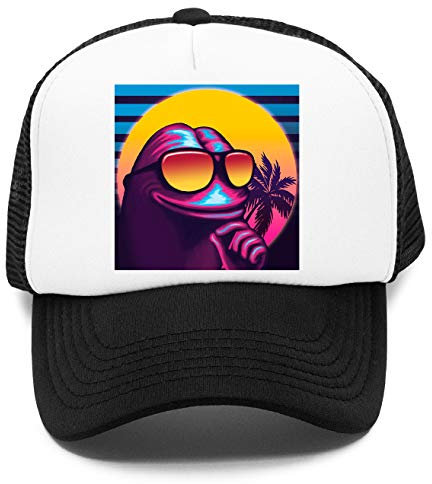 Vendax Raro Superare Nella Corsa Pepe Il Rana Kinder Baseball Rapper Cap Kids Baseball Rapper Cap