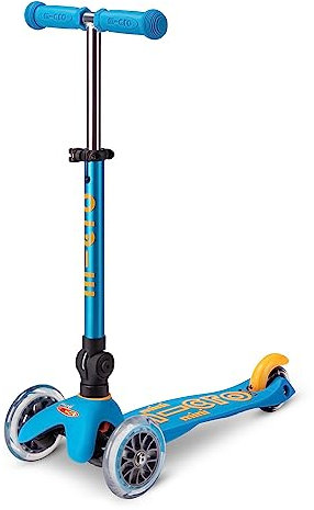 Trottinette 3 Roues Mini Micro Deluxe Bleu Océan Pliable