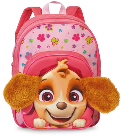 Paw Patrol Rucksack Kinder Jungen Maedchen Kinderkoffer Mädchen Kindertrolley präsentiert von RabamtaGO® (M6 Pink)