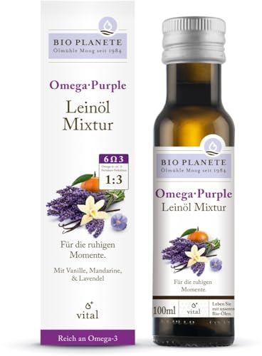 Bio Planete Omega Purple Leinöl-Mixtur (2 x 0,10 l)