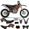 MXP graphics dirt bike EXC decal Graphic kit Compatible with KTM 450 250 125 200 300 350 525 sxf sx 2007-2010 and exc xcf exc-f xcw 2008 2009 2010 2011 (101 8)