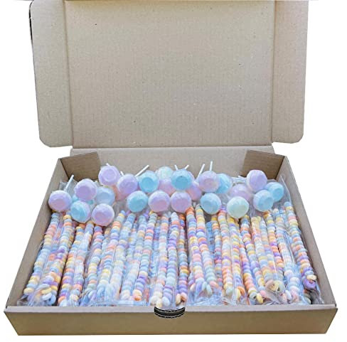 Assortiment de bonbons colliers et sucettes dextrose 990grams 60 pièces - Confiseries rétro