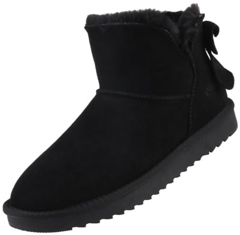 Dockers by Gerli Damen Boots gefüttert Schwarz EU 42