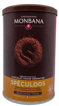Monbana Chocolat en Poudre Aromatisé Spéculoos, 250g