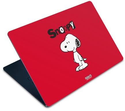 Head Case Designs Offizielle Peanuts Snoopy Darsteller Kunst Vinyl Haut Aufkleber kompatibel mit Apple MacBook Air 15 M2 2023