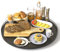 Oroyutor Lazy Susan Drehteller aus Eichenholz, 40,6 cm, groß, rund, Lazy Susans Organizer für Küchenarbeitsplatte, Tischplatte, um 360° drehbares Tablett für Gewürzorganisation und Aufbewahrung,