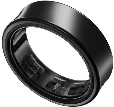 SAMSUNG Galaxy Ring, AI Smart Ring, Size First w/Sizing Kit, No App Subscription, Fitness Monitor, Sleep Tracker, Up to 7-Day Battery, Size 11, Titanium Black [US Version, 1Yr Manufacturer Warranty]